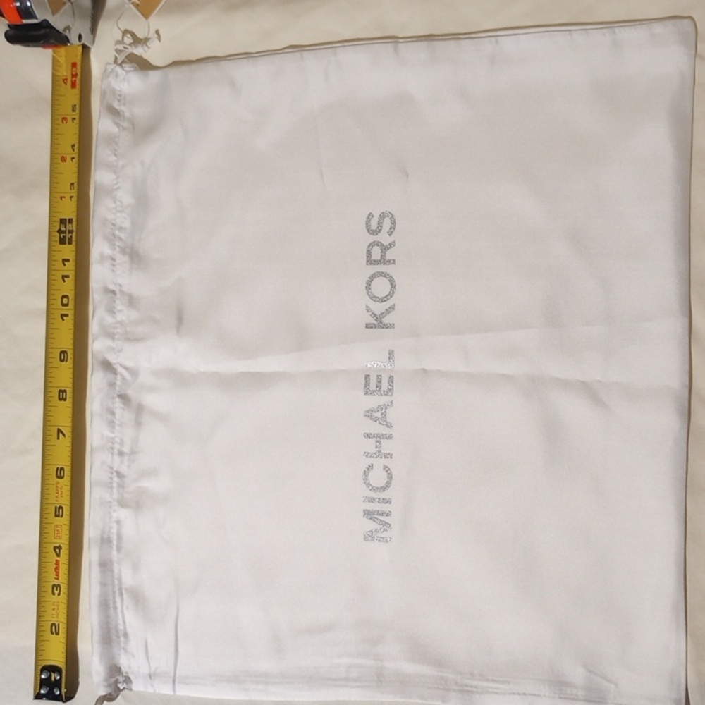NWT Michael Kors Dust Bag, White